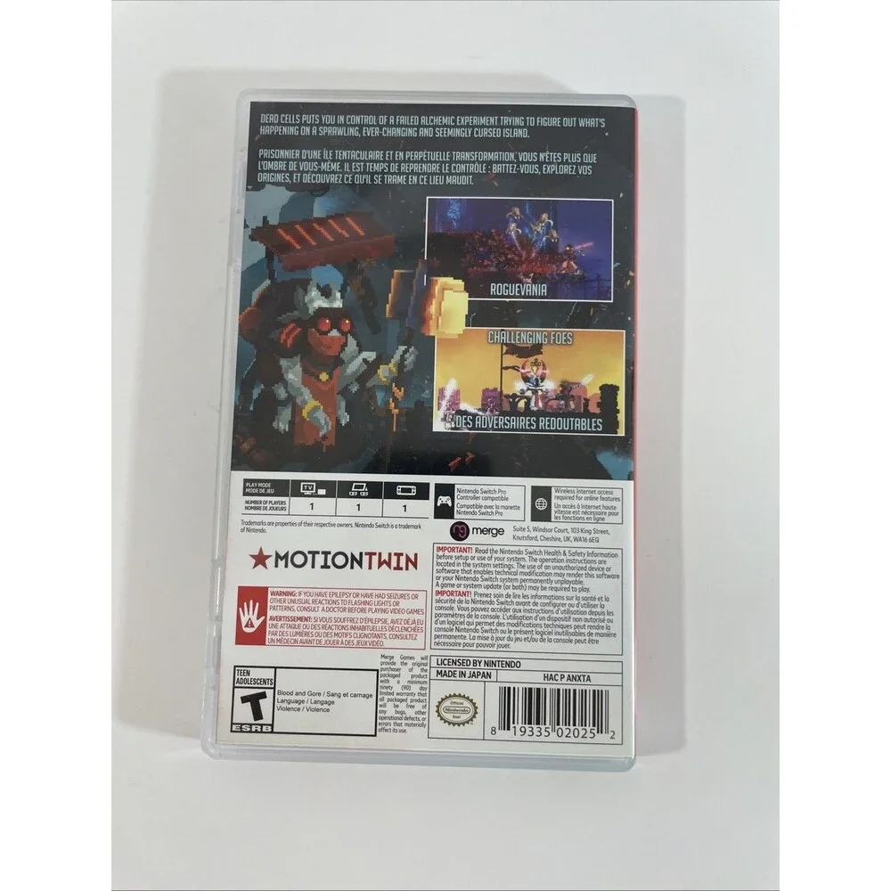 Dead Cells - Nintendo Switch W/ Art Book
